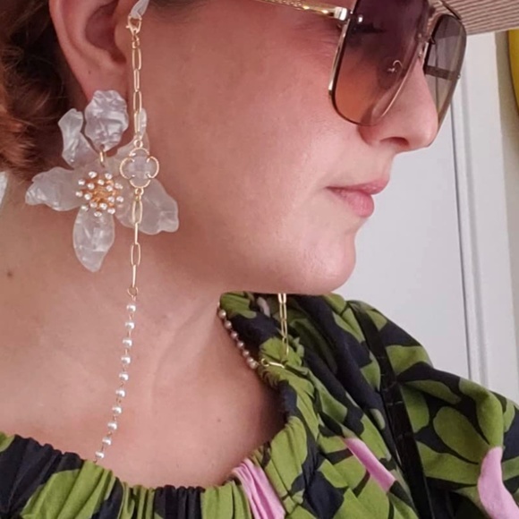 Neiman Marcus Reverie Luxury Floral Earrings